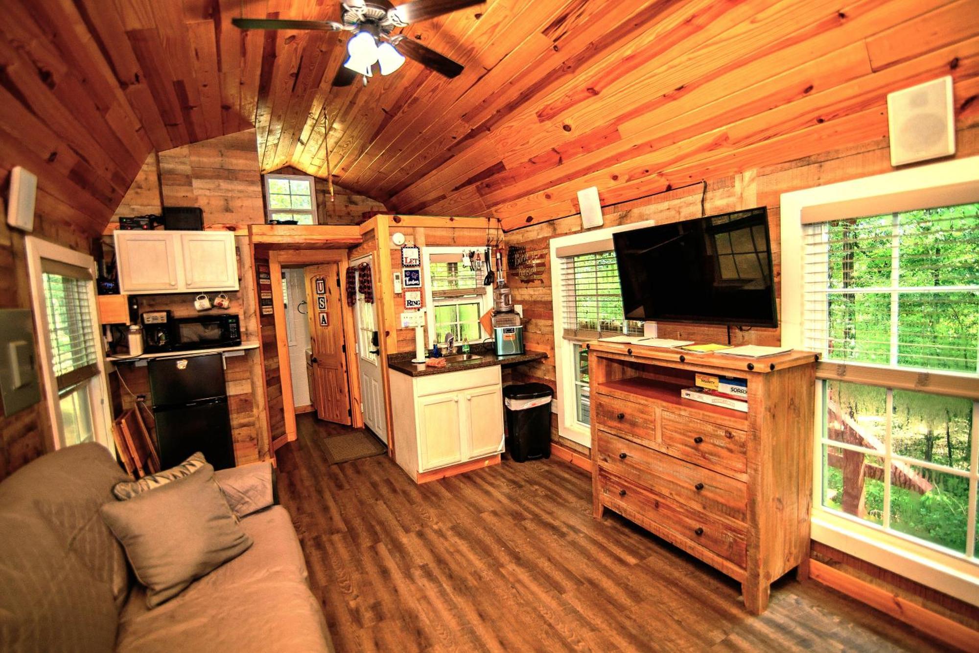 The Americana - Parker Creek Bend Cabins Murfreesboro Exterior foto