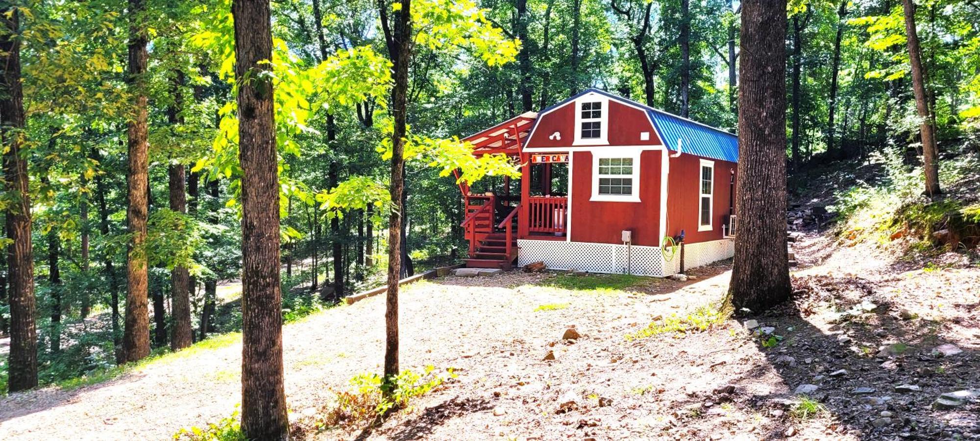 The Americana - Parker Creek Bend Cabins Murfreesboro Exterior foto