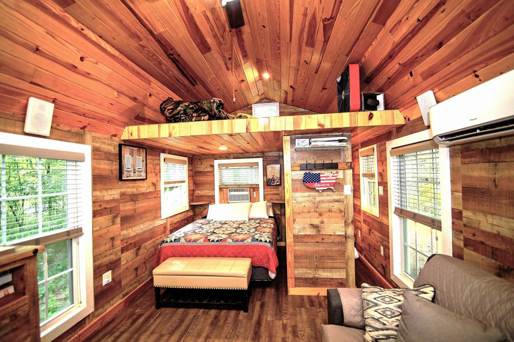 The Americana - Parker Creek Bend Cabins Murfreesboro Exterior foto