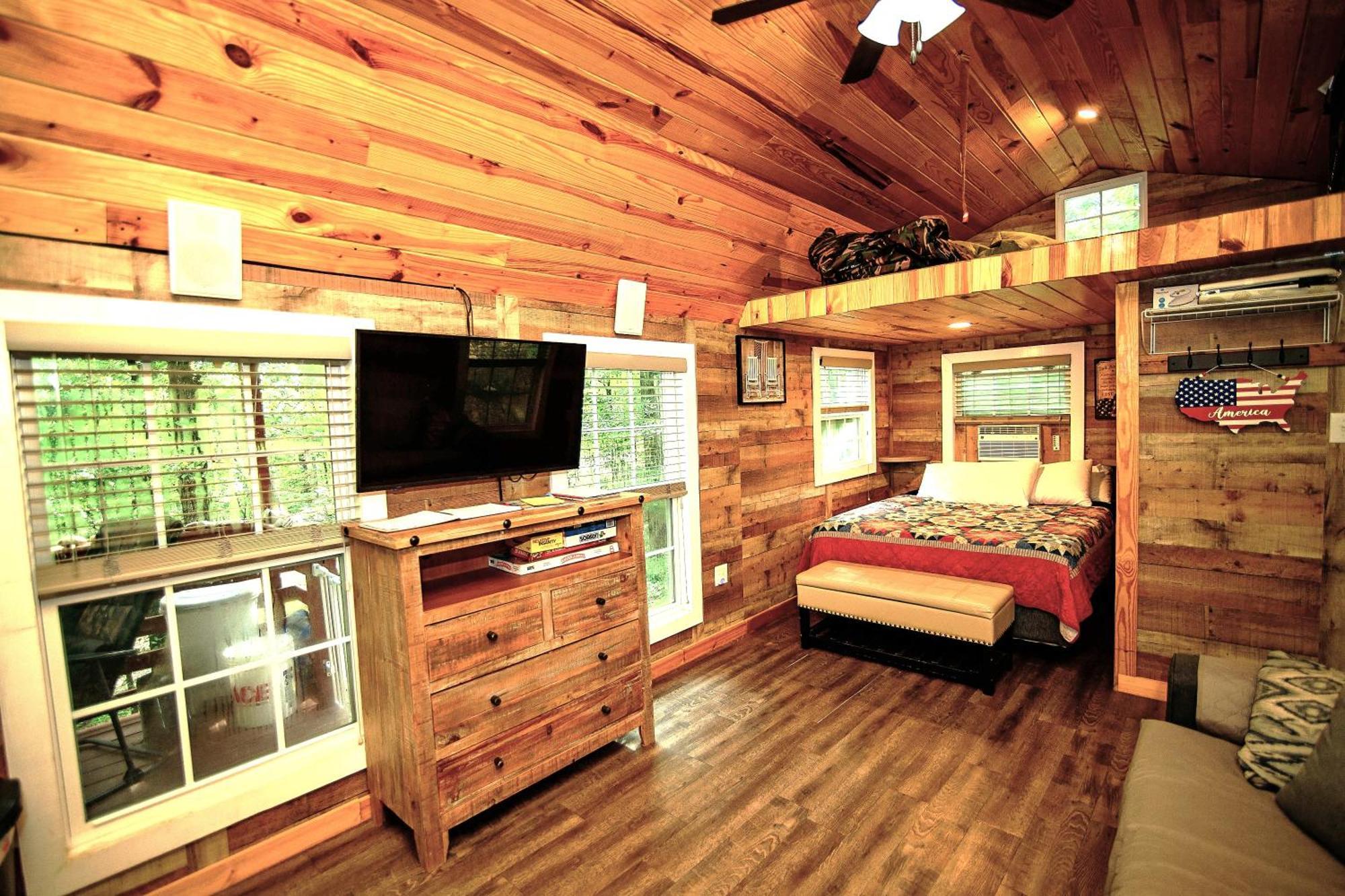 The Americana - Parker Creek Bend Cabins Murfreesboro Exterior foto