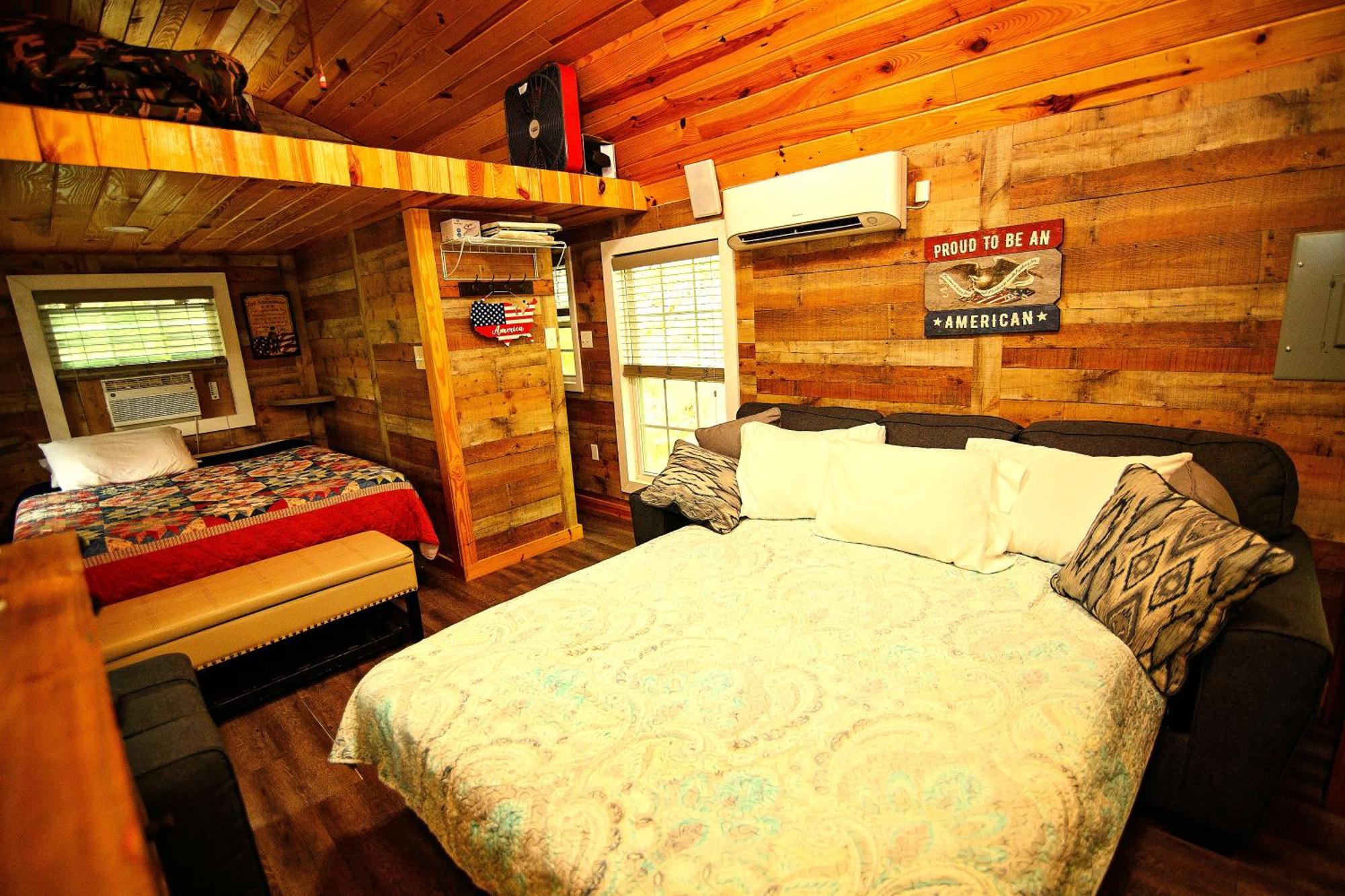 The Americana - Parker Creek Bend Cabins Murfreesboro Exterior foto