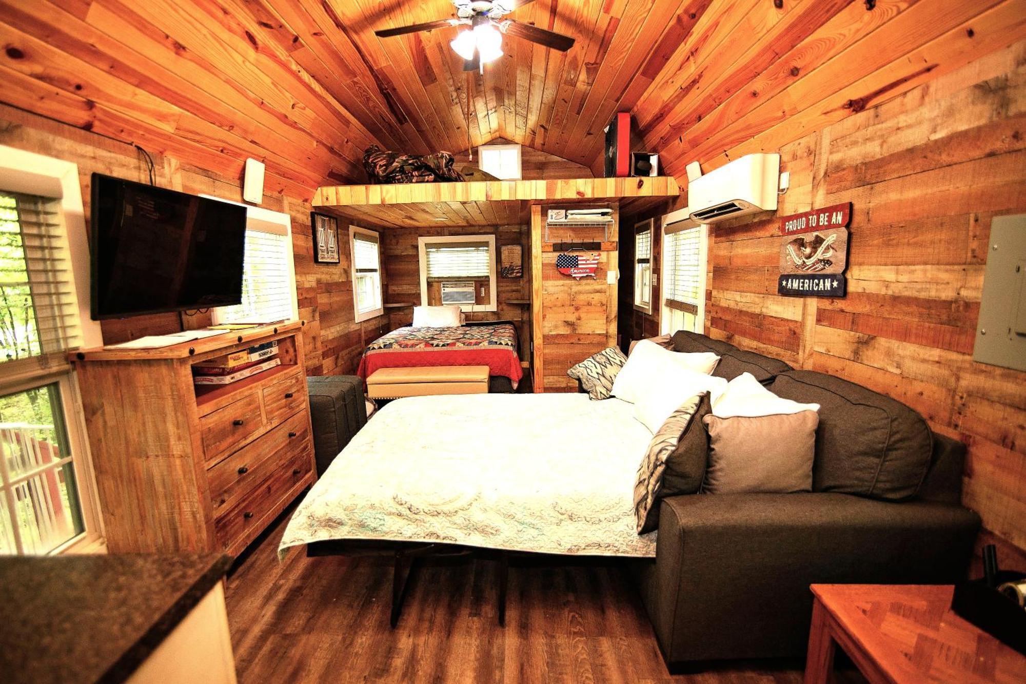 The Americana - Parker Creek Bend Cabins Murfreesboro Exterior foto