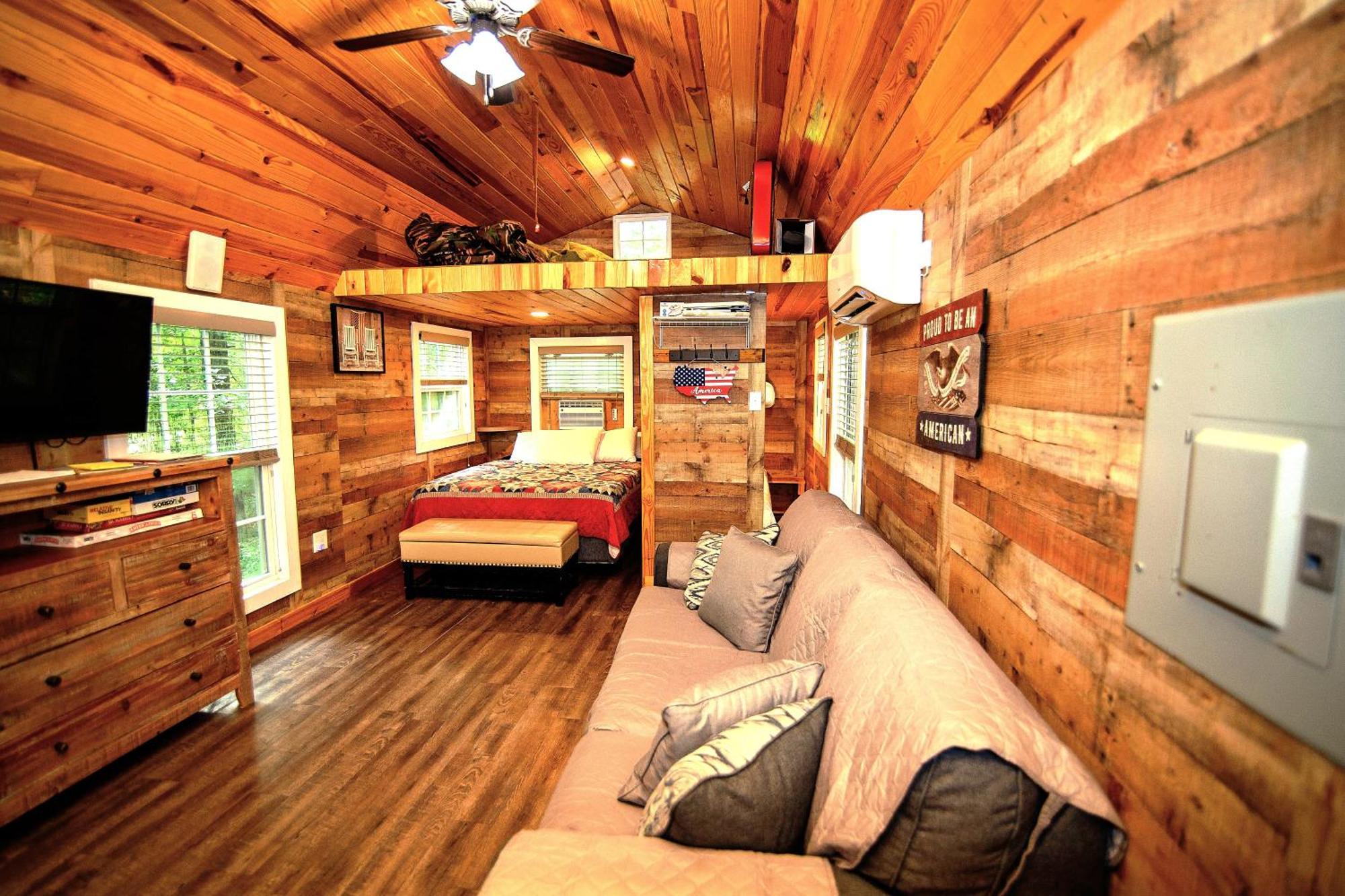 The Americana - Parker Creek Bend Cabins Murfreesboro Exterior foto