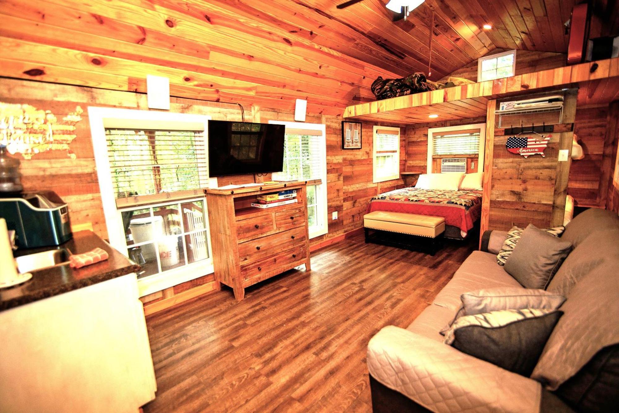 The Americana - Parker Creek Bend Cabins Murfreesboro Exterior foto